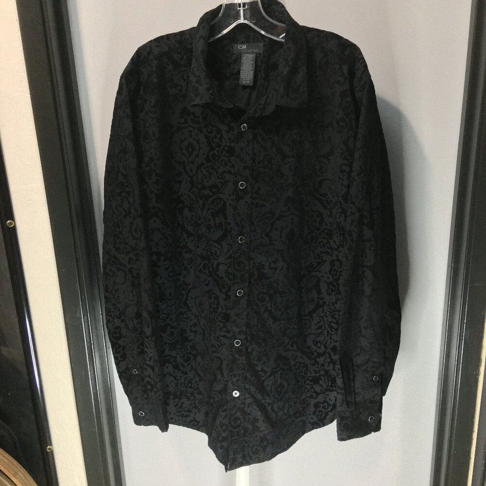 CM & Company Men's Long Sleeve Button Down Shirt